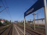 Na stacji Działoszyn wykoleił się pociąg towarowy 