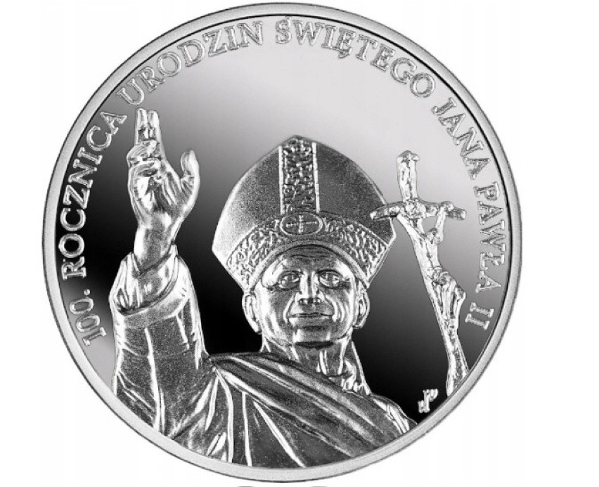 Sporo warte są też numizmaty związane z papieżem Janem...