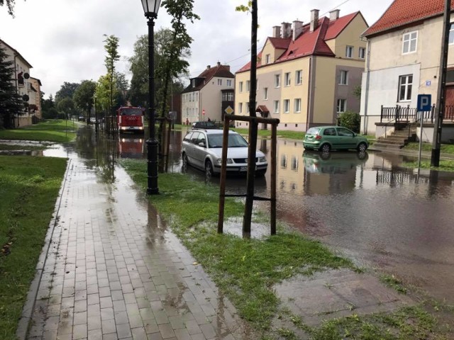 Nowy Dwór Gdański. Burmistrz jest zaniepokojony stanem kanalizacji burzowej przy ul. Dąbrowskiego i Dworcowej