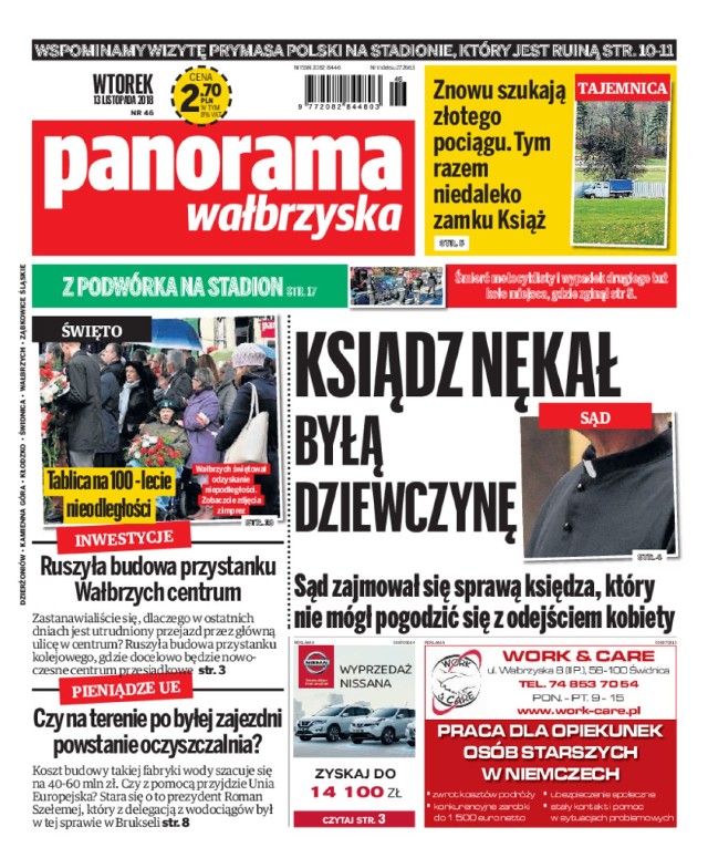 Panorama Wałbrzyska wydanie z 13 listopada 2018 r.