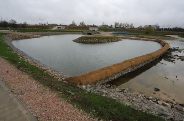 Budowa zbiornika na osiedlu nad Potokiem zakończyła się jesienią ubiegłego roku.