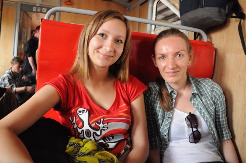 W pierwszym pociągu z Wrocławia na Przystanek Woodstock 2012