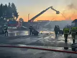 Piekarnia "Pawlak" w Myślachowicach spłonęła doszczętnie. Pożar wybuchł w środku nocy z 16 na 17 maja