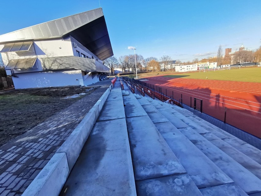 Stadion miejski im. Józefa Pawełczyka w Czeladzi prezentuje...