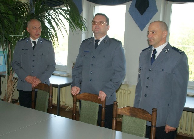 Uroczyste wprowadzenie nowego wicekomendanta odbyło się dziś w bełchatowskiej komendzie.